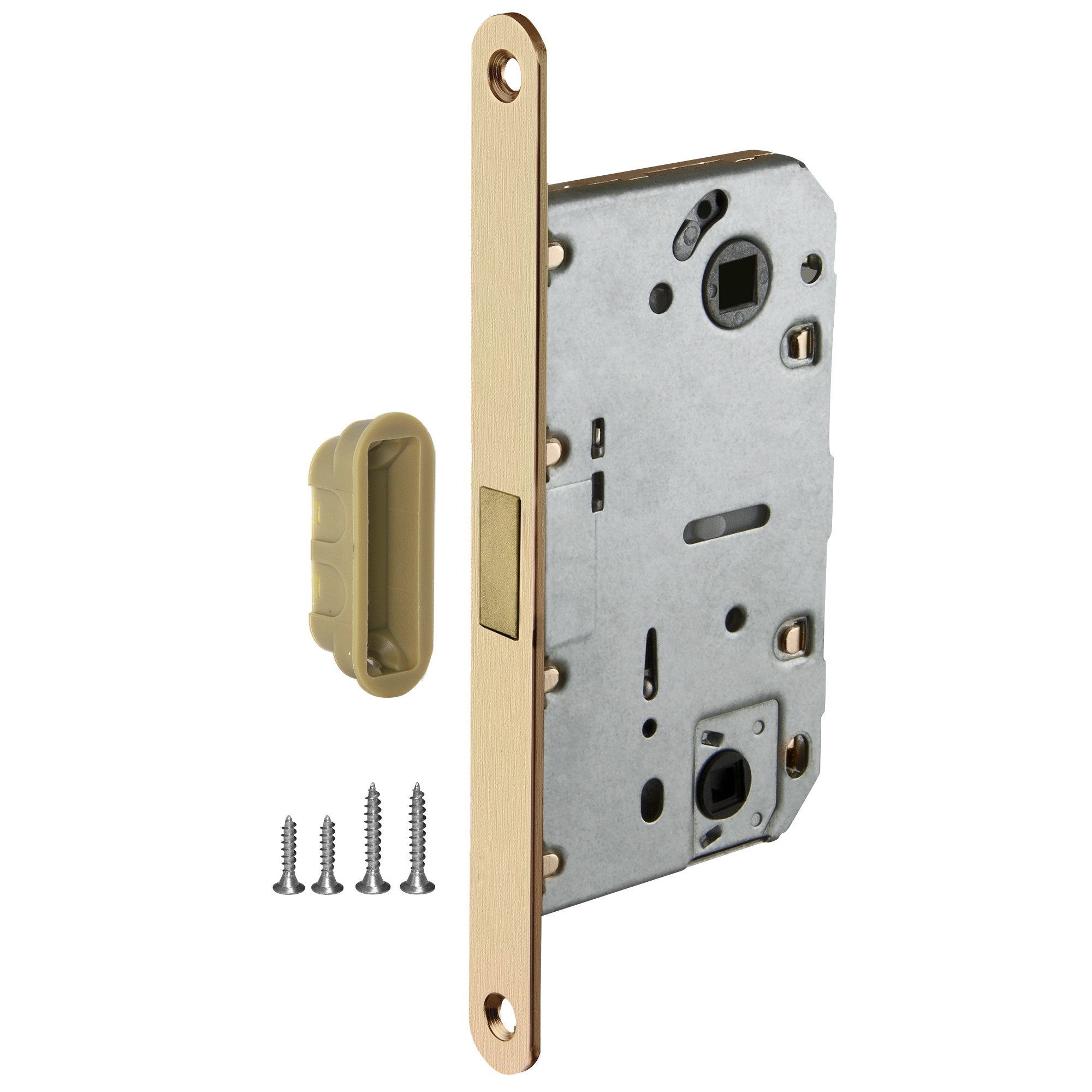 Защелка Ajax (Аякс) врезная MAGNLN96WC-50 (LN96WC-50) SSG сатин.золото 