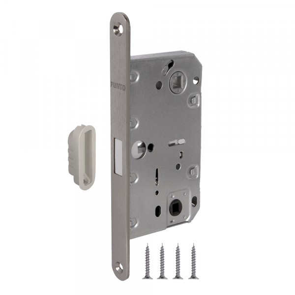 Защелка Punto (Пунто) врезная магнитная ML96WC-50/BL SN (мат. никель) блистер Защелка Punto (Пунто) врезная магнитная ML96WC-50/BL SN (мат. никель) блистер