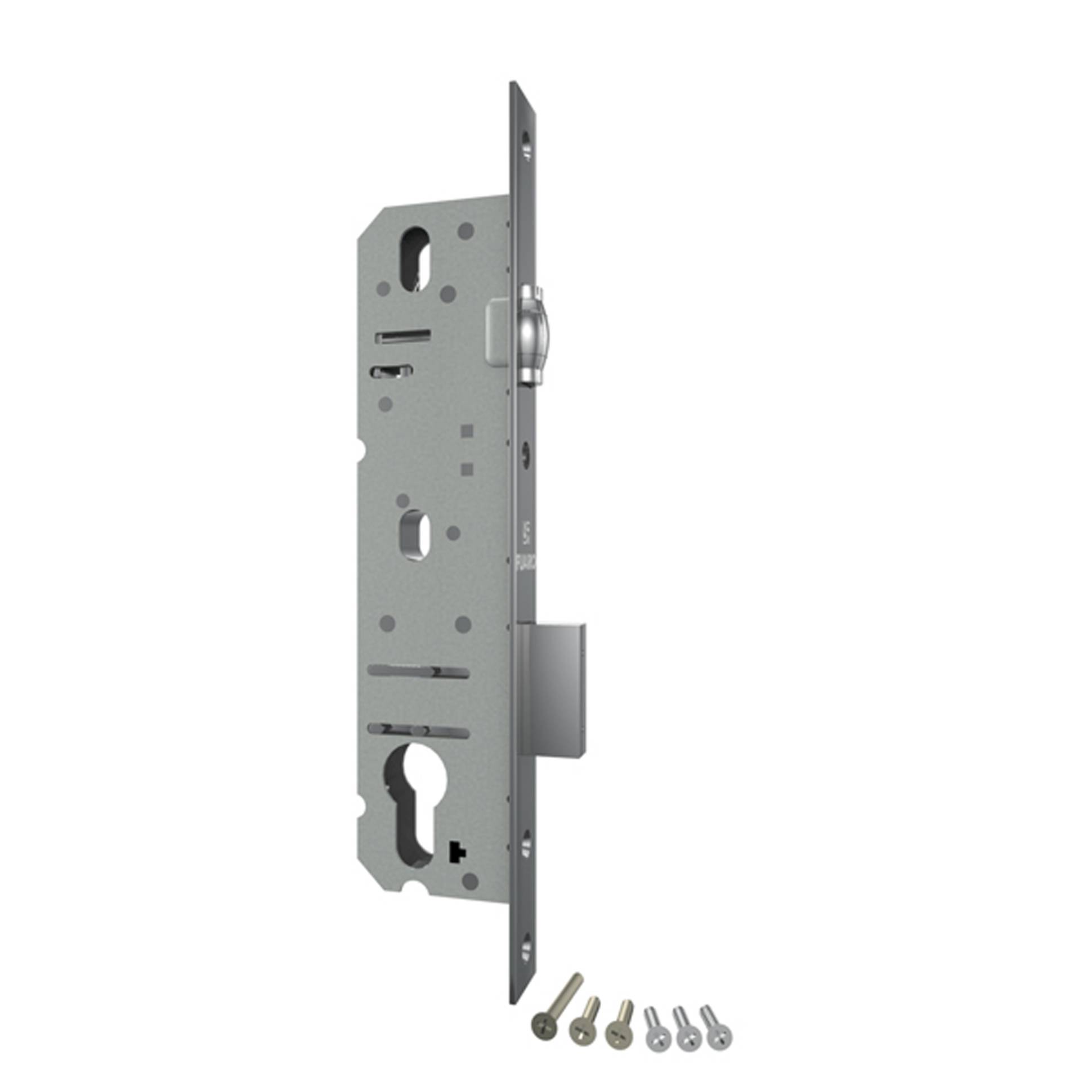 Корпус Fuaro (Фуаро) узкопрофильного замка с роликовой защёлкой PROF5124-30 CP хром 