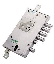 Замок Mottura (Моттура) врезной двухсистемный 54.J787-S MyKey (левый), перекод. с торца, кл. 60 мм, без накл. 