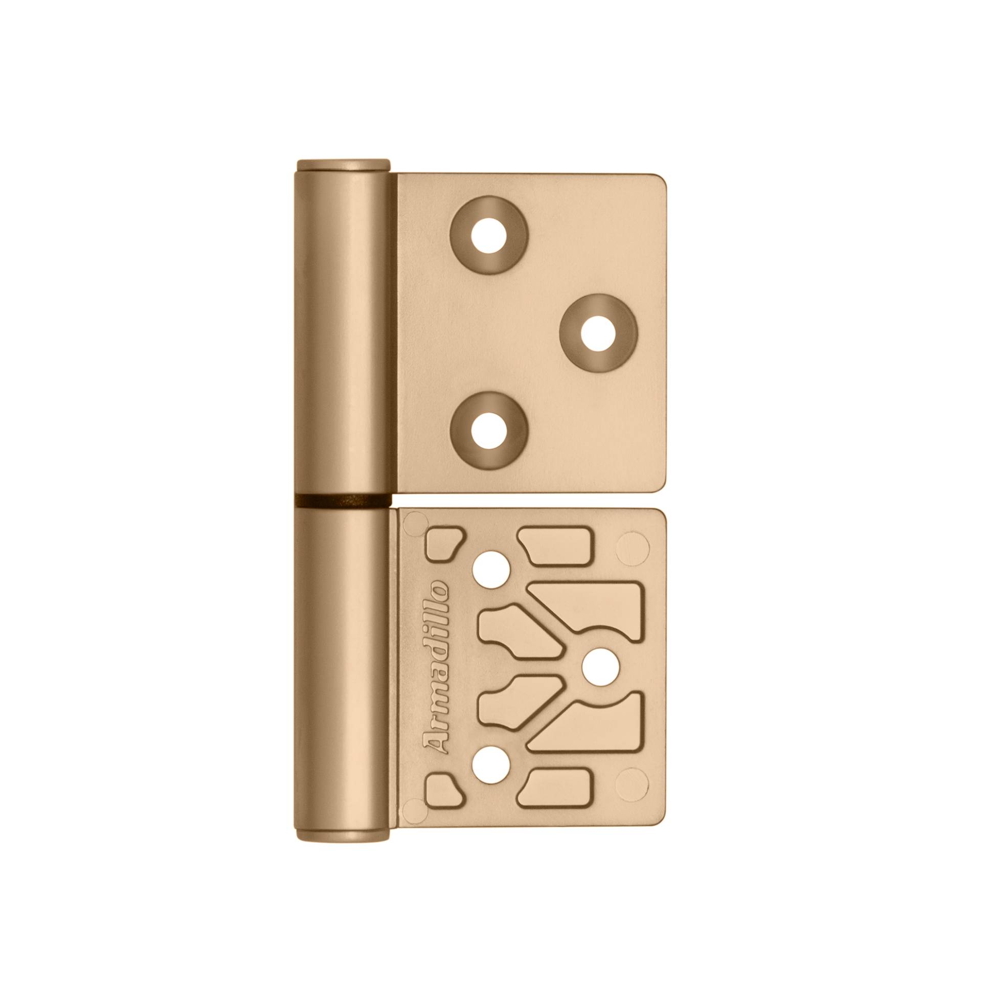 Петля Armadillo (Армадилло) универсальная флажковая FL.IN3800.UR FSG флорентийское золото 