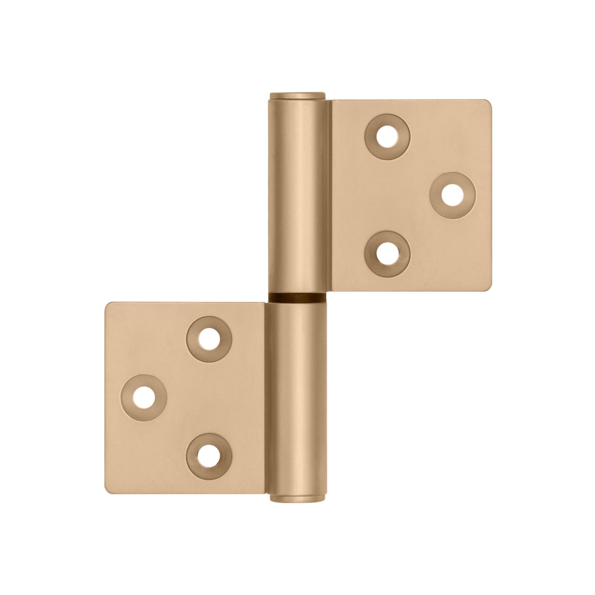 Петля Armadillo (Армадилло) универсальная флажковая FL.IN3800.UR FSG флорентийское золото 