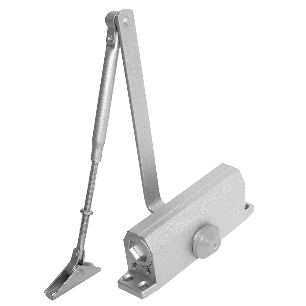 Доводчик Ajax (Аякс) дверной DCTR80-140 (TDR-140) 80-140кг WH белый 