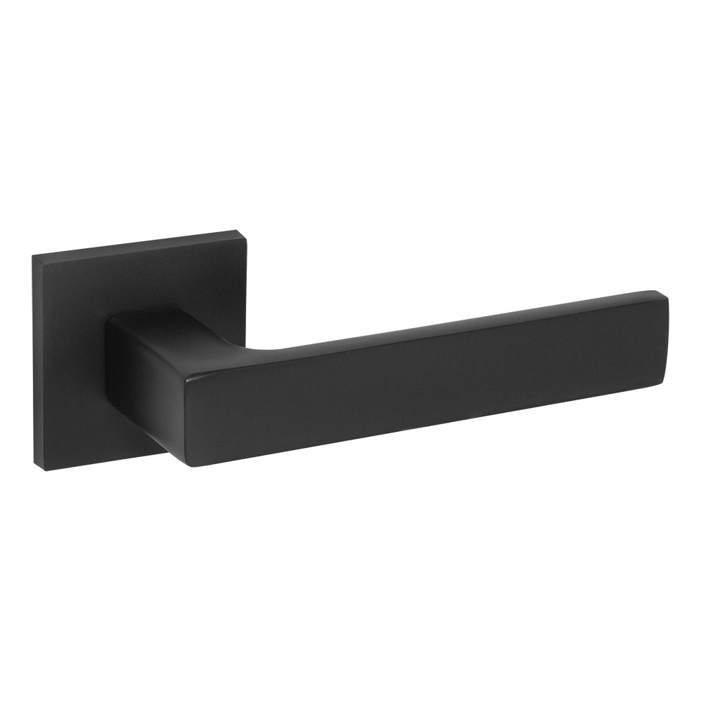 Ручка Fuaro (Фуаро) раздельная K.TRG52.TETRAGON BL-24 черный квадрат 8х170 мм 