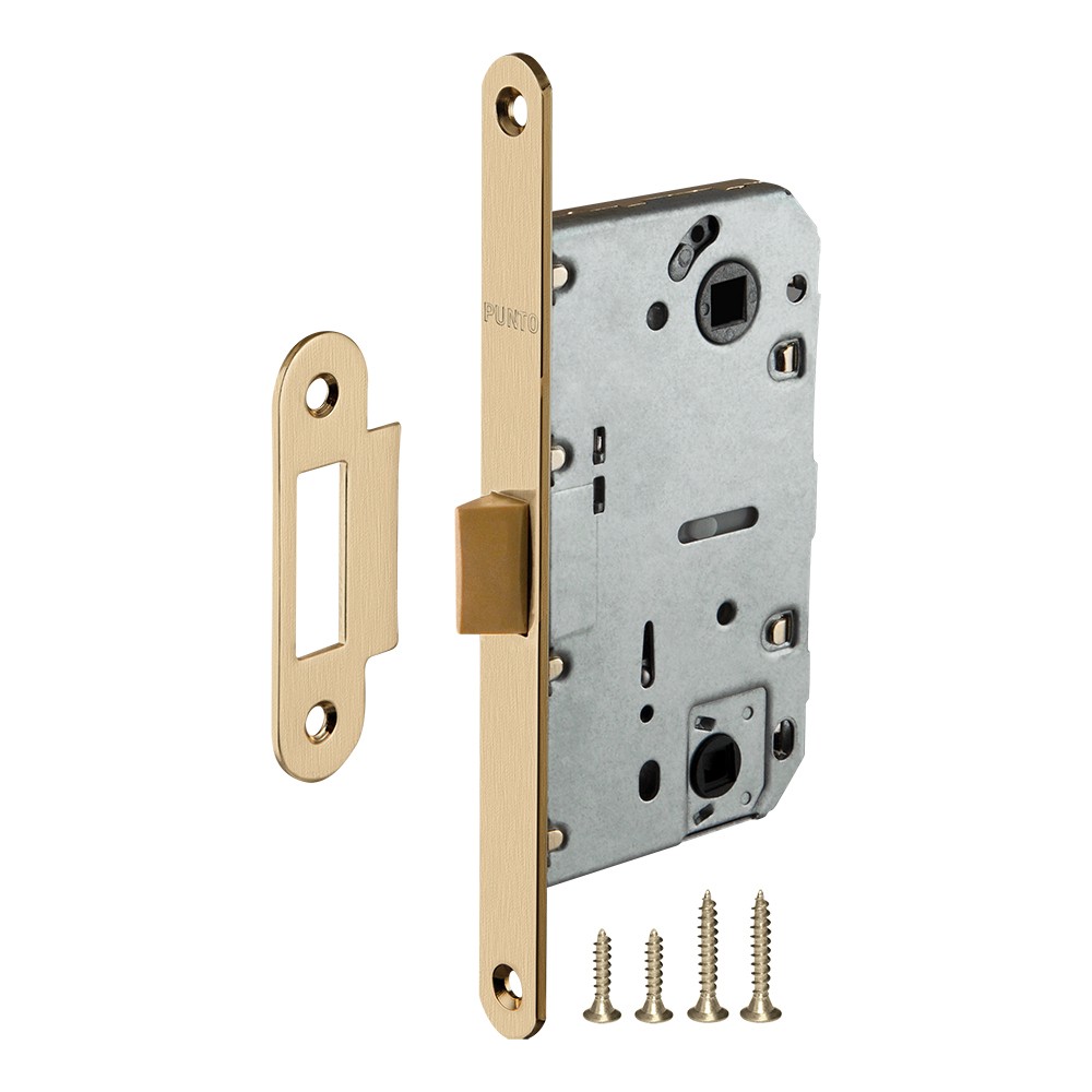 Защелка Punto (Пунто) врезная PL96WC-50/BL SSG (сатин.золото) Защелка Punto (Пунто) врезная PL96WC-50/BL SSG (сатин.золото)