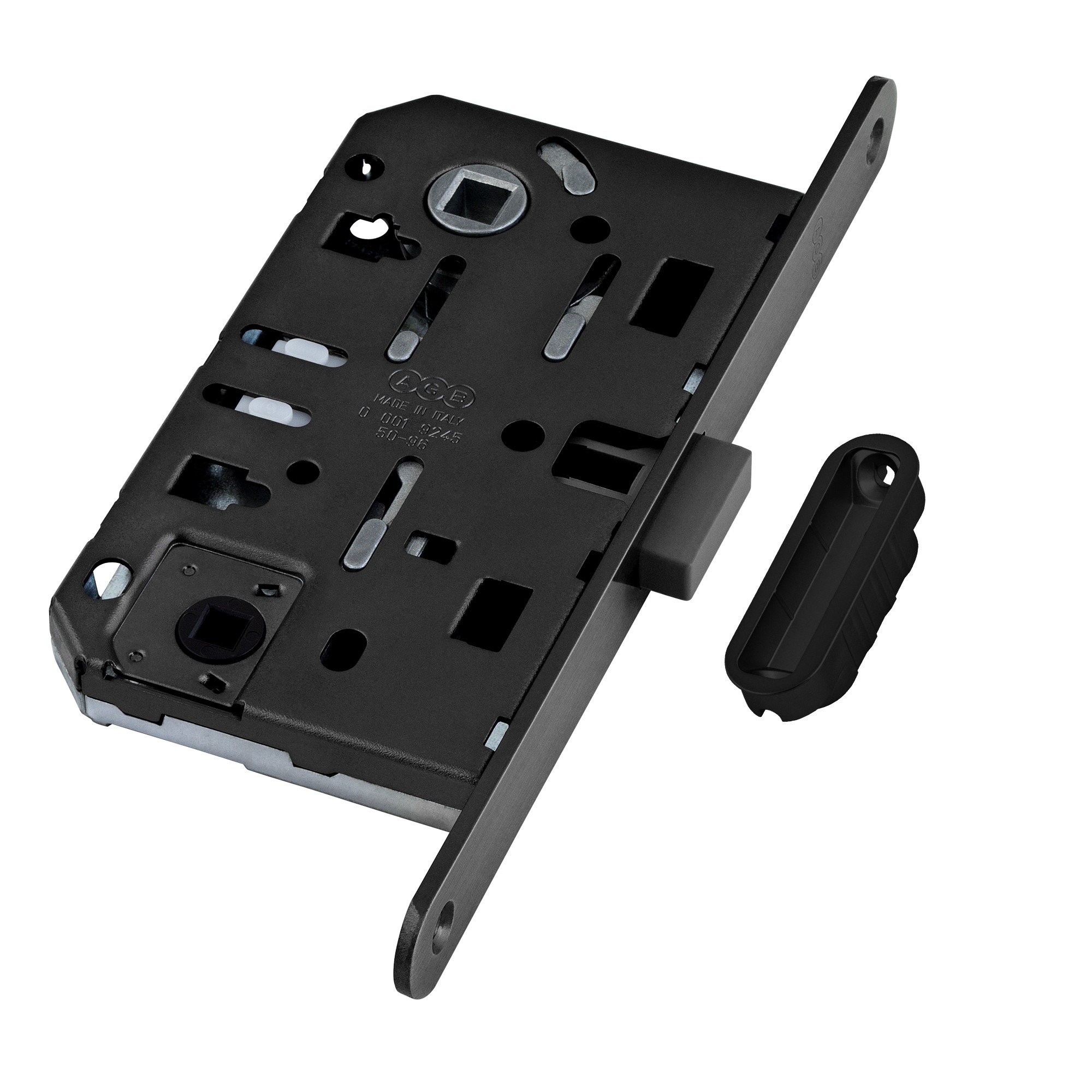 B06102.50.93.640 AGB (АГБ) Защелка врезная WC (черный) MEDIANA POLARIS с отв. планкой (скин) B06102.50.93.640 AGB (АГБ) Защелка врезная WC (черный) MEDIANA POLARIS с отв. планкой (скин)