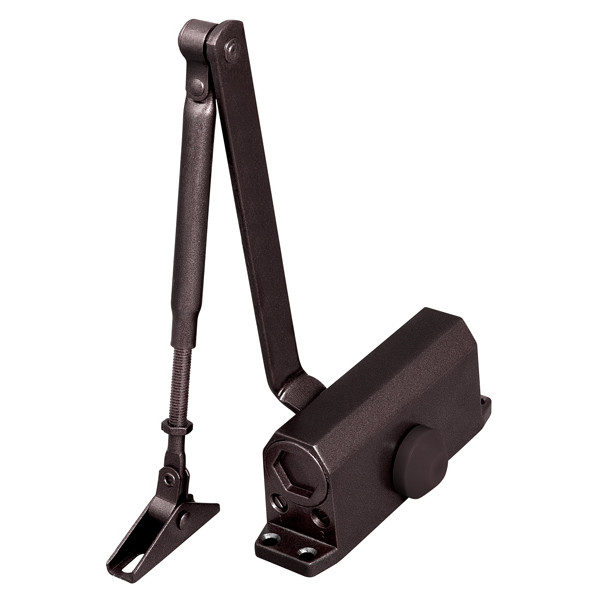 Доводчик Ajax (Аякс) дверной DCTR50-100 (TDR-100) 50-100кг BR коричневый 