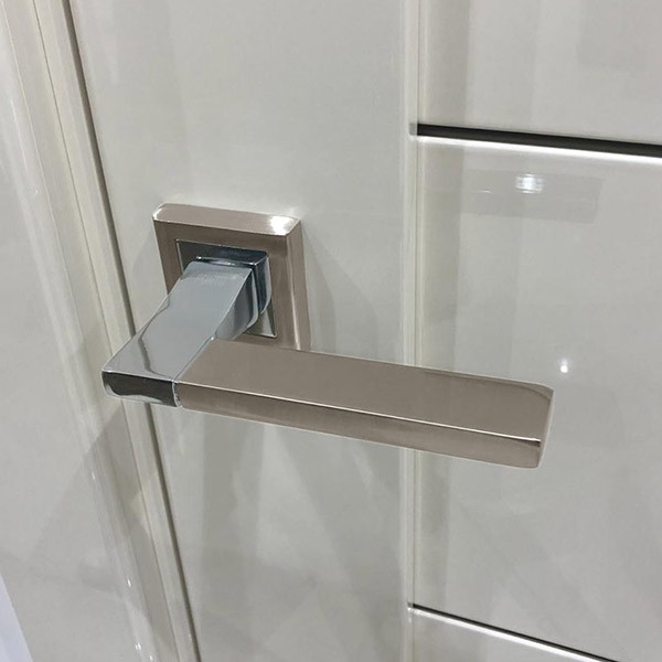 Ручка Punto (Пунто) раздельная K.QL52.TECH (TECH QL) SN/CP-3 матовый никель/хром Ручка Punto (Пунто) раздельная K.QL52.TECH (TECH QL) SN/CP-3 матовый никель/хром