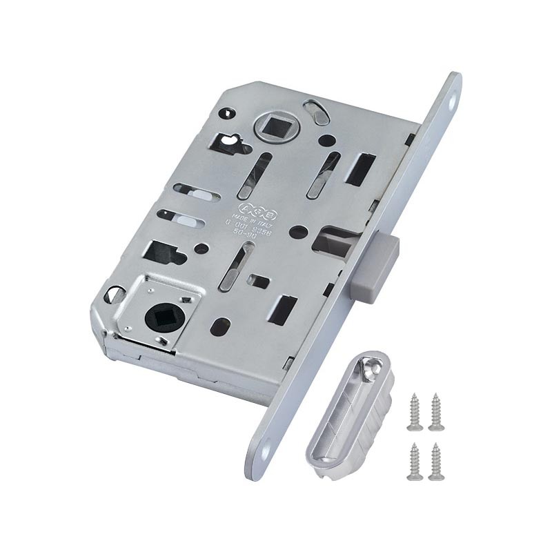 B06102.50.34.567 AGB (АГБ) Защелка врезная WC (мат. хр.) с отв. пл. B02402.05.34 MEDIANA POLARIS B06102.50.34.567 AGB (АГБ) Защелка врезная WC (мат. хр.) с отв. пл. B02402.05.34 MEDIANA POLARIS