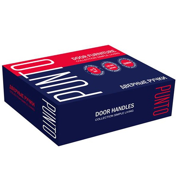 Ручка Punto (Пунто) раздельная K.ZQ51.DROID (DROID ZQ) SN/CP-3 матовый никель/хром Ручка Punto (Пунто) раздельная K.ZQ51.DROID (DROID ZQ) SN/CP-3 матовый никель/хром