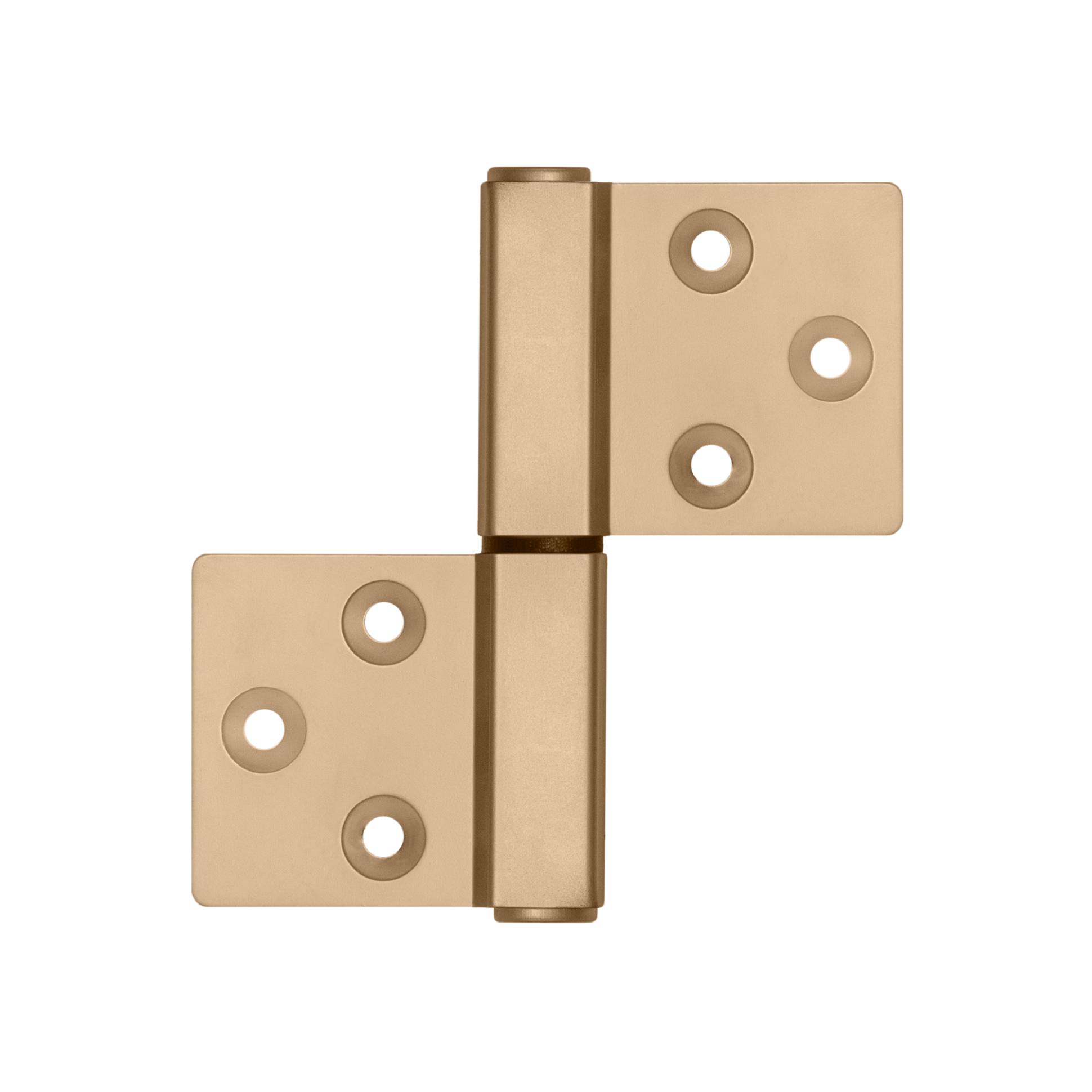 Петля Armadillo (Армадилло) универсальная флажковая FL.IN3800.US FSG флорентийское золото 