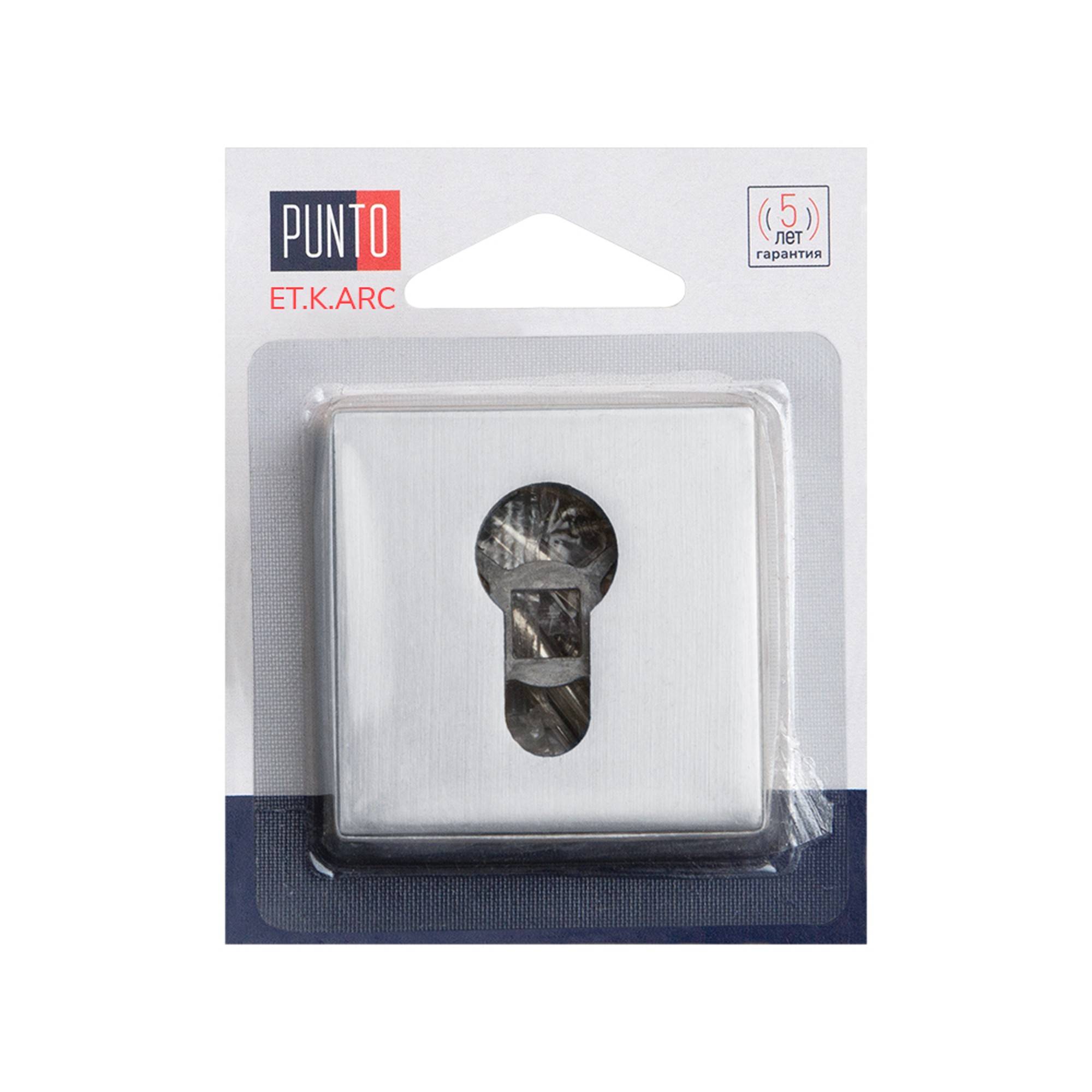 Накладка Punto (Пунто) под цилиндр ET.K.ARC.Q52 (ET ARC) SSC-16 сатин.хром Накладка Punto (Пунто) под цилиндр ET.K.ARC.Q52 (ET ARC) SSC-16 сатин.хром