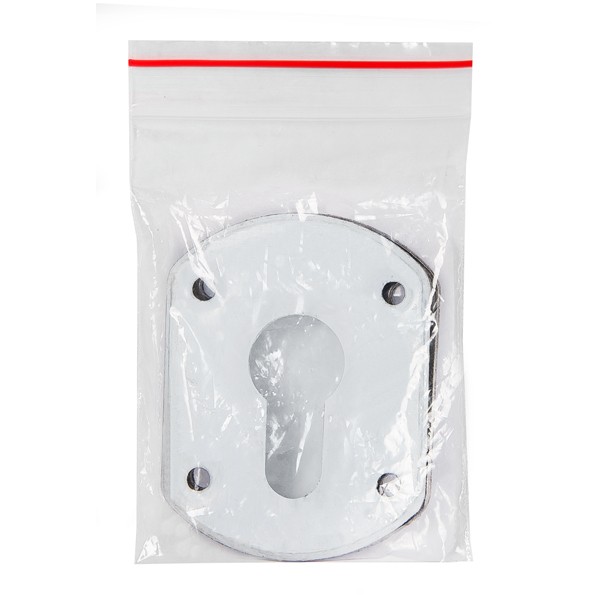 Декоративная Punto (Пунто) накладка ESC031-SS (нержавейка) на цилиндр (1 пара) 