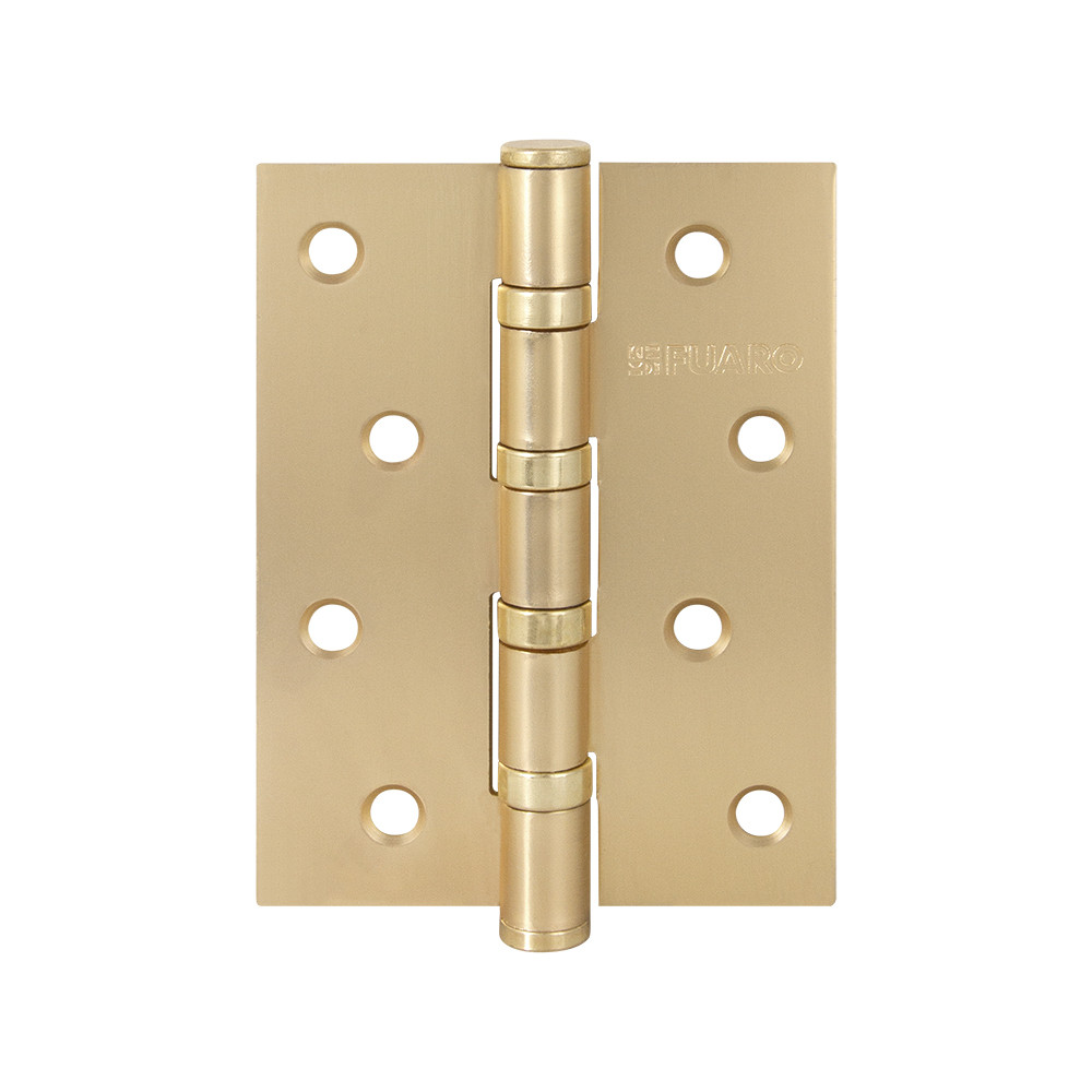 Петля Fuaro (Фуаро) универсальная IN4400U SSG (4BB 100x75x2,5) сатинированное золото 