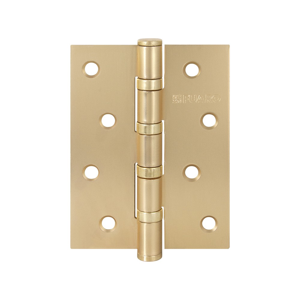 Петля Fuaro (Фуаро) универсальная IN4400U SSG (4BB 100x75x2,5) сатинированное золото 