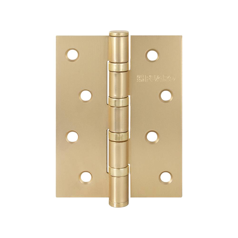 Петля Fuaro (Фуаро) универсальная IN4400U SSG (4BB 100x75x2,5) сатинированное золото 