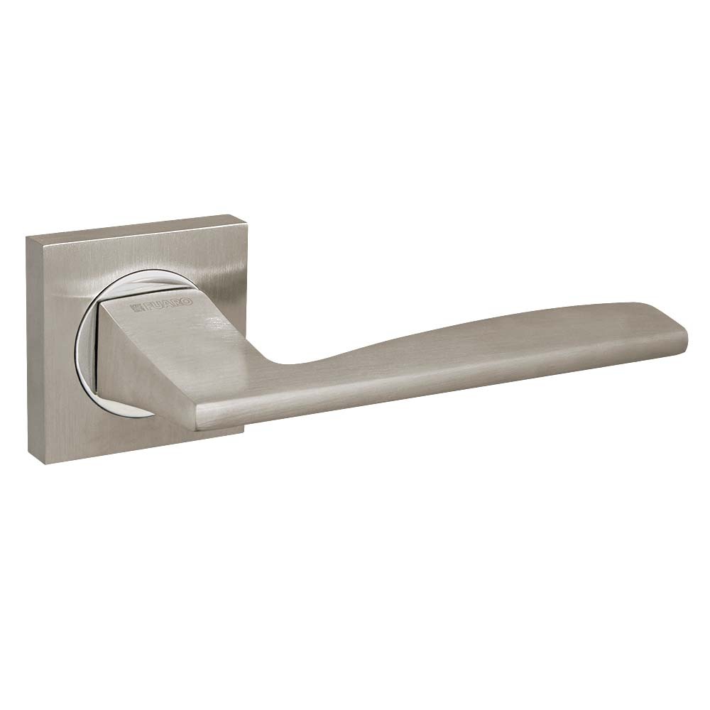 Ручка Fuaro (Фуаро) раздельная K.KM52.ROCK (ROCK KM) SN/CP-3 матовый никель/хром 