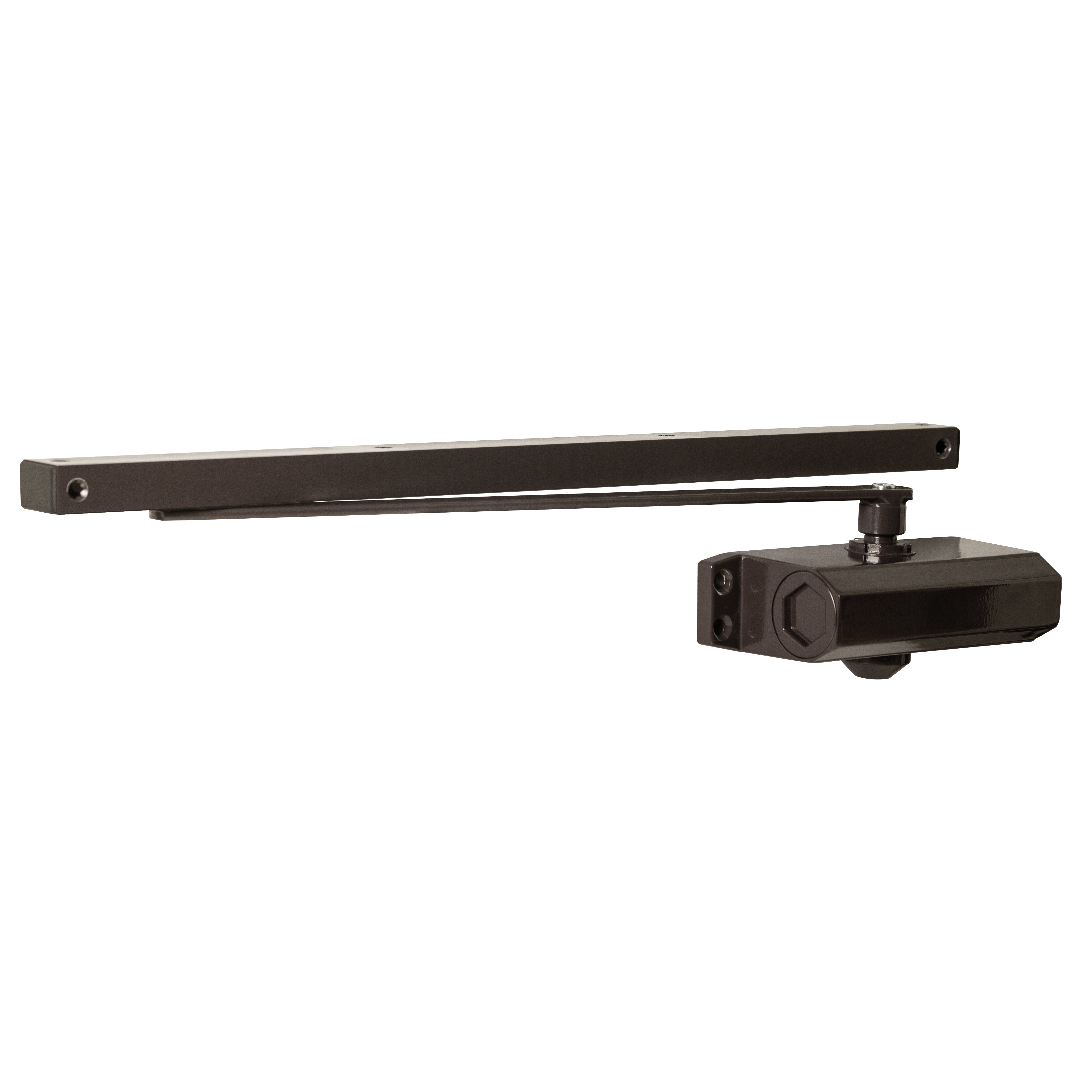 Доводчик Ajax (Аякс) дверной DCTR40-100 slide BR коричневый 