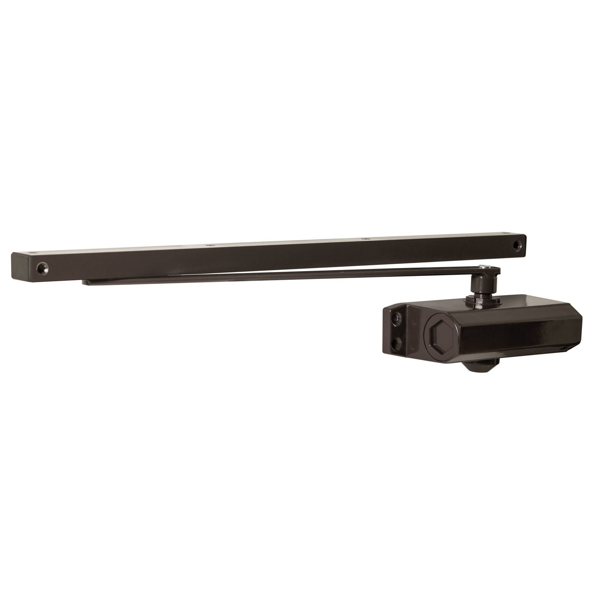 Доводчик Ajax (Аякс) дверной DCTR40-100 slide BR коричневый 