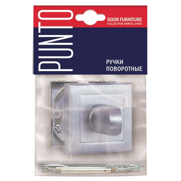 Ручка Punto (Пунто) поворотная BK6.K.QL52 (BK6 QL) SSC-16 сатинированный хром 