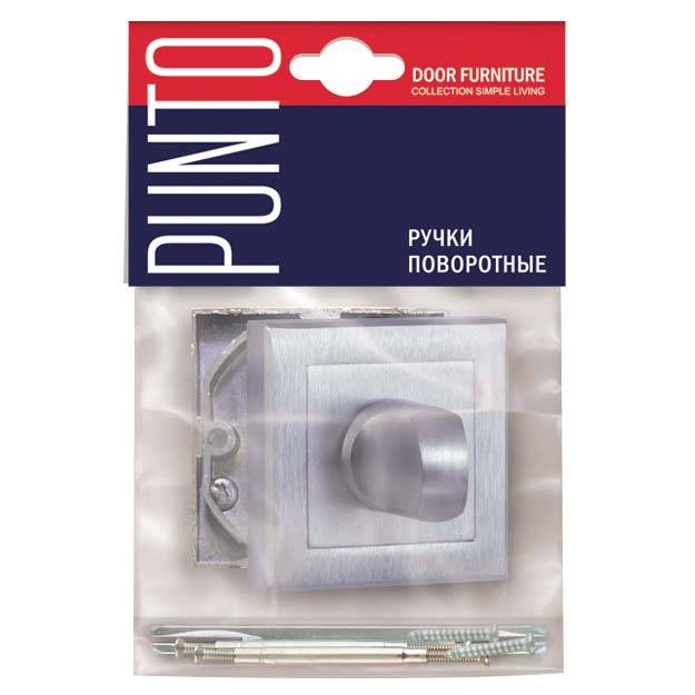 Ручка Punto (Пунто) поворотная BK6.K.QL52 (BK6 QL) SSC-16 сатинированный хром 