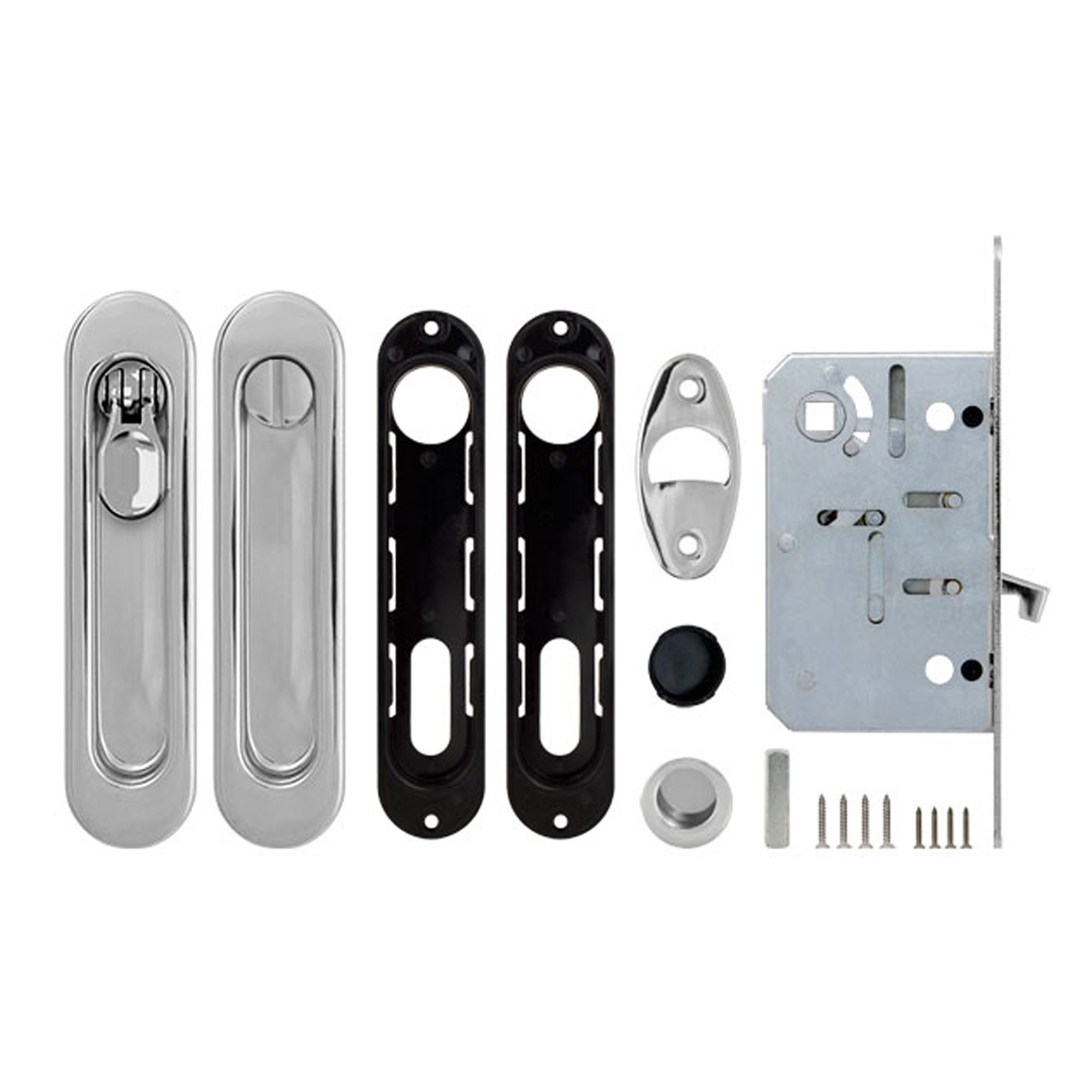 Набор Armadillo (Армадилло) для раздвижных дверей SH.LD152.KIT011-BK (SH011-BK) СP-8 хром Набор Armadillo (Армадилло) для раздвижных дверей SH.LD152.KIT011-BK (SH011-BK) СP-8 хром