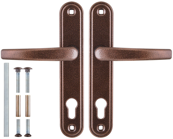 Ручка Guardian (Гардиан) дверная 4132 Вега (медный антик) /124:1:54(2474)/ 