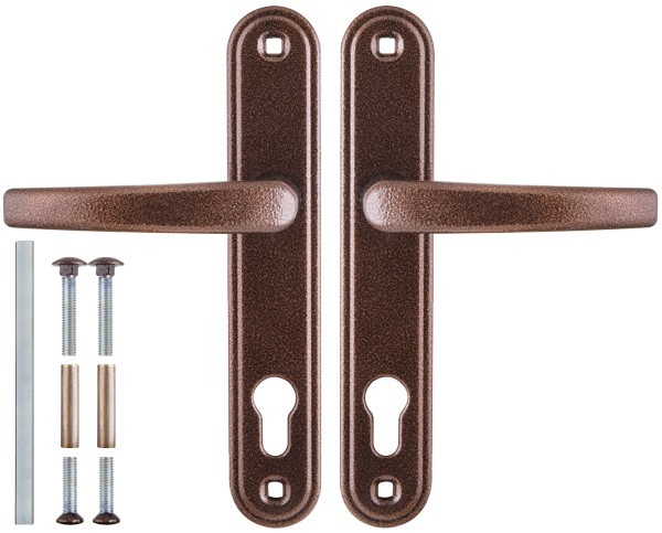 Ручка Guardian (Гардиан) дверная 4132 Вега (медный антик) /124:1:54(2474)/ 