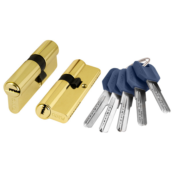 Цилиндровый Punto (Пунто) механизм (Z400/80) Z4000Key80(35+10+35) PB латунь 