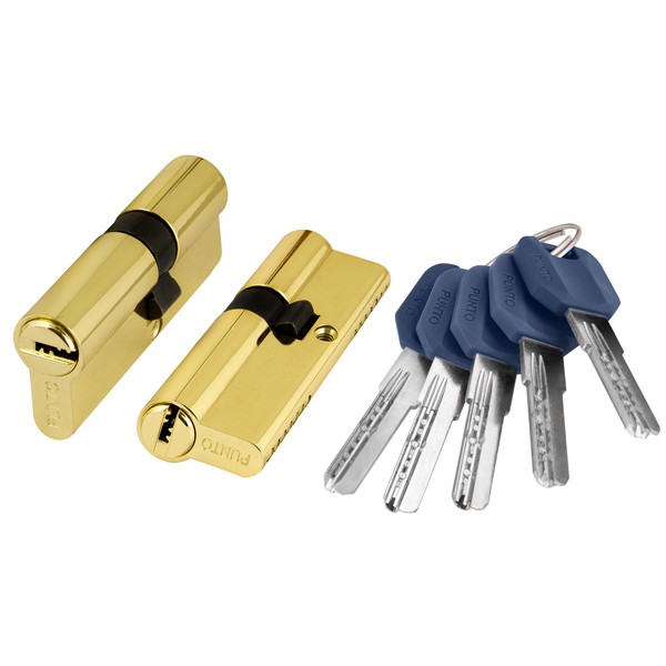 Цилиндровый Punto (Пунто) механизм (Z400/80) Z4000Key80(35+10+35) PB латунь 