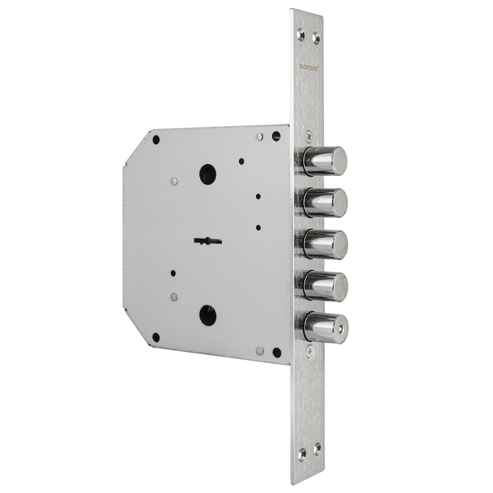 Замок Border (Бордер) врезной сувальдный К 8-6 Лт (аналог Blockido) /72275/ 