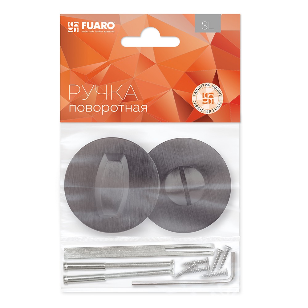 Ручка Fuaro (Фуаро) поворотная BK6.R.SLR52 (BK6 SLR) GR-23 графит 