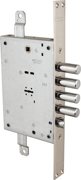Замок Mottura (Моттура) врезной сувальдный с защёлкой 52.771 (универсальный), без накл. 