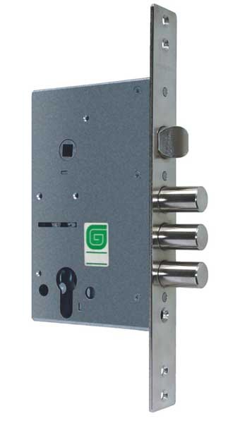 Корпус Guardian (Гардиан) врезного замка с защёлкой ЗВ 32.11 /123:120/ 