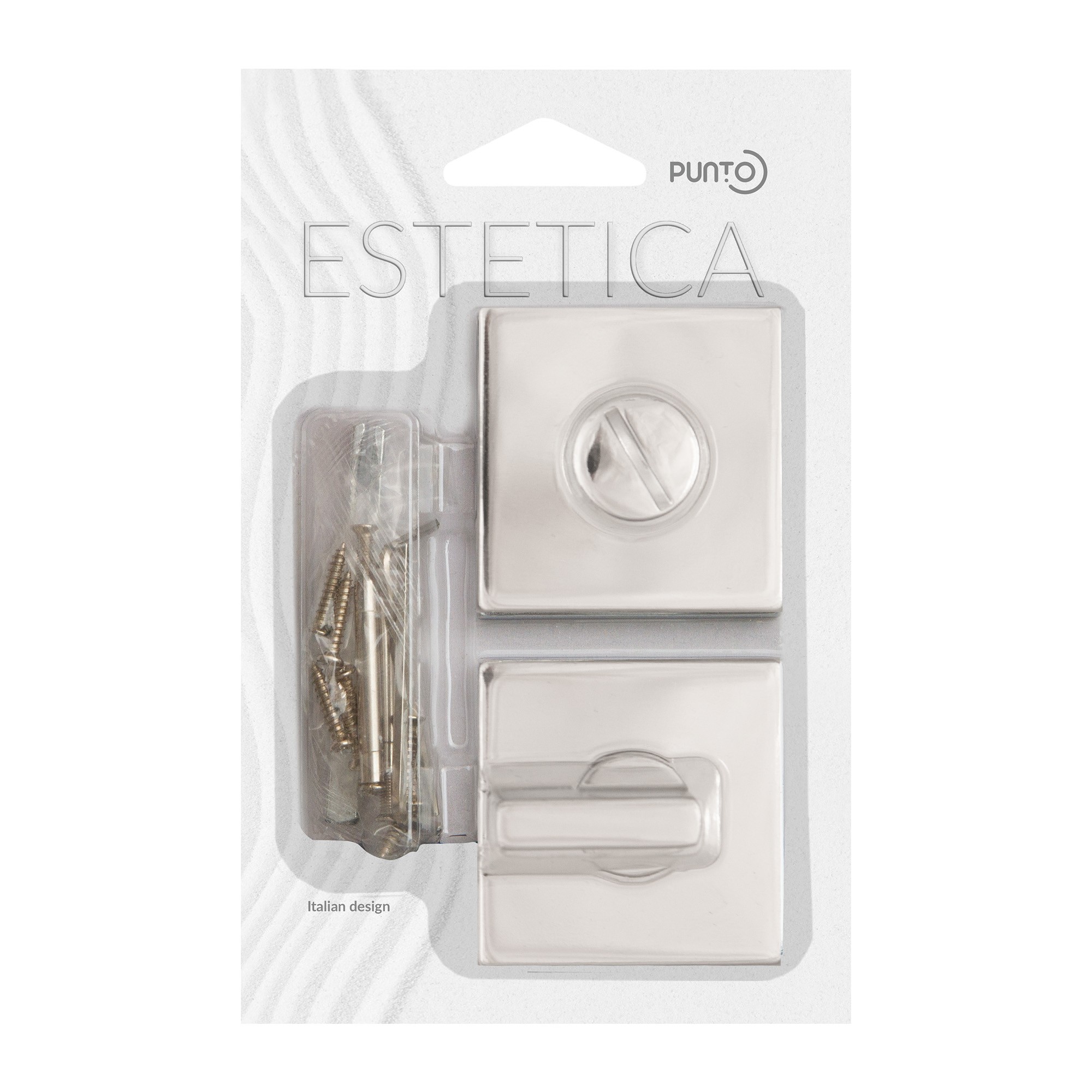 Ручка Punto (Пунто) поворотная BK6.K.EST.Q52.JOY SN-3 матовый никель Ручка Punto (Пунто) поворотная BK6.K.EST.Q52.JOY SN-3 матовый никель