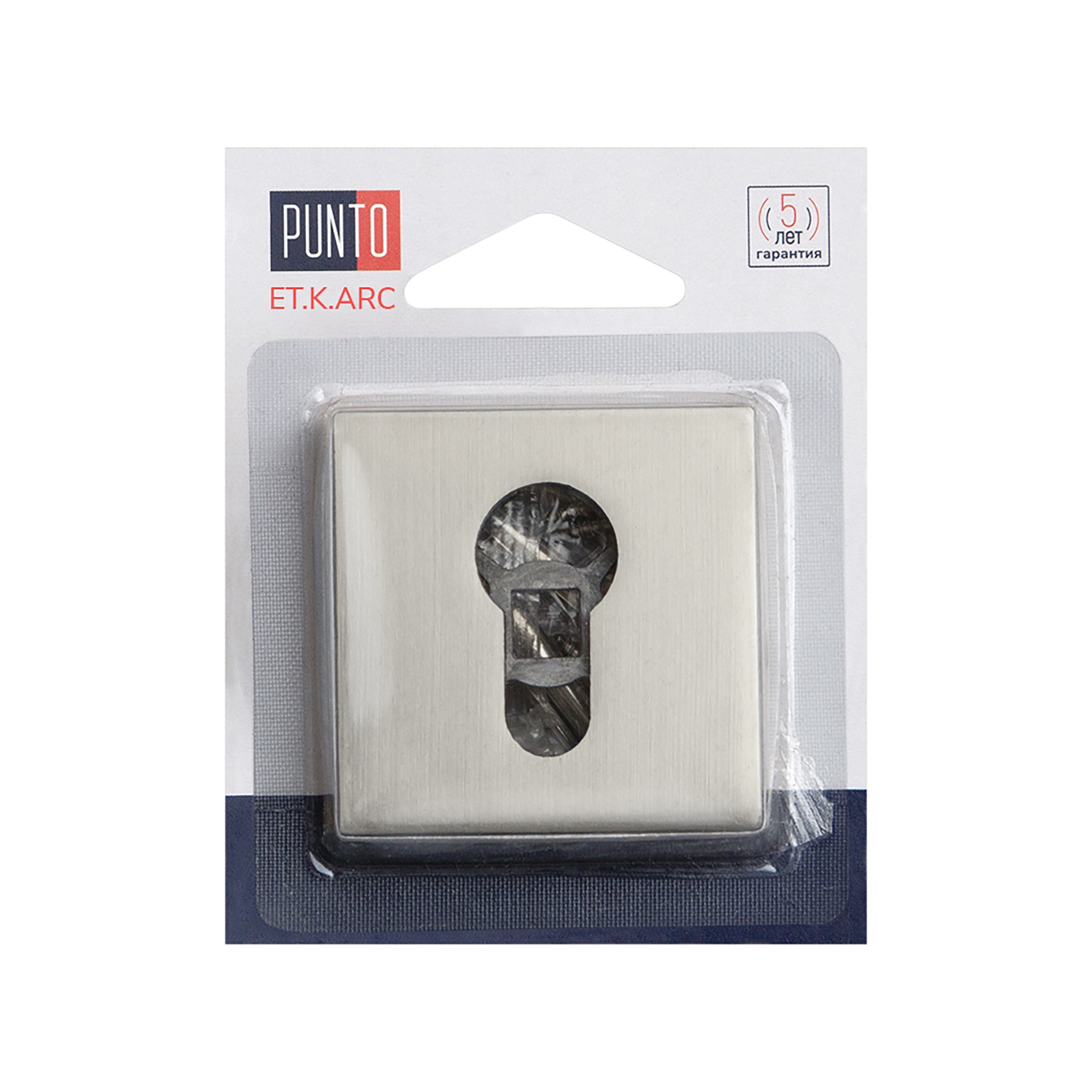 Накладка Punto (Пунто) под цилиндр ET.K.ARC.Q52 (ET ARC) SN-3 мат.никель Накладка Punto (Пунто) под цилиндр ET.K.ARC.Q52 (ET ARC) SN-3 мат.никель