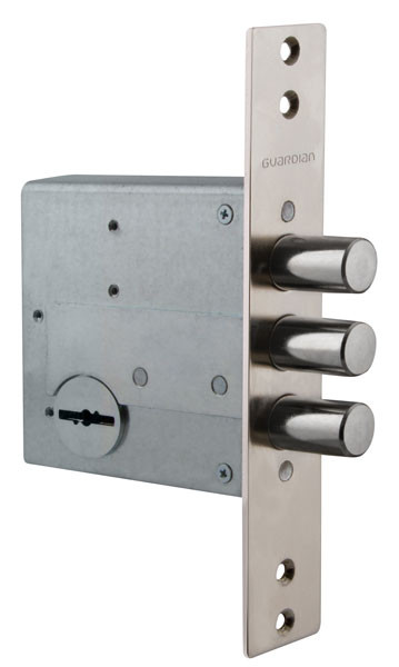 Замок Guardian (Гардиан) врезной сувальдный ЗВ 50.01, 4 кл. /123:157/ 