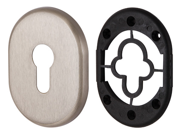 Декоративная накладка Armadillo (Армадилло) на цилиндр ET-DEC (ATC Protector 1) SN-3 Матовый никель Декоративная накладка Armadillo (Армадилло) на цилиндр ET-DEC (ATC Protector 1) SN-3 Матовый никель