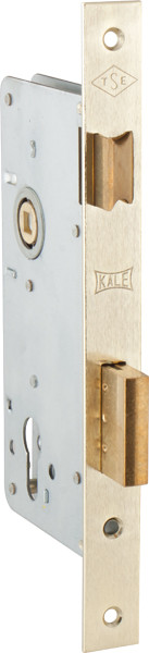 Корпус Kale kilit (Кале килит) врезного замка с защёлкой 152/R (40 mm) w/b (латунь) 