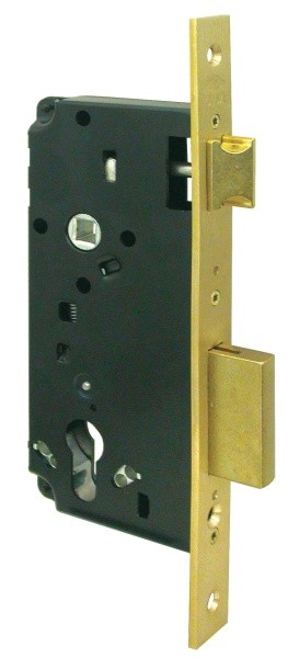 Корпус Cisa (Чиза) врезного замка с защёлкой 5C.110.60 (с отв. планкой) 