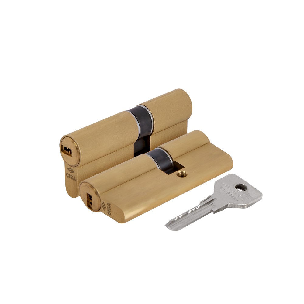 Цилиндровый Cisa (Чиза) механизм ASIX OE300-19.00 (80 мм/30+10+40), ЛАТУНЬ Цилиндровый Cisa (Чиза) механизм ASIX OE300-19.00 (80 мм/30+10+40), ЛАТУНЬ