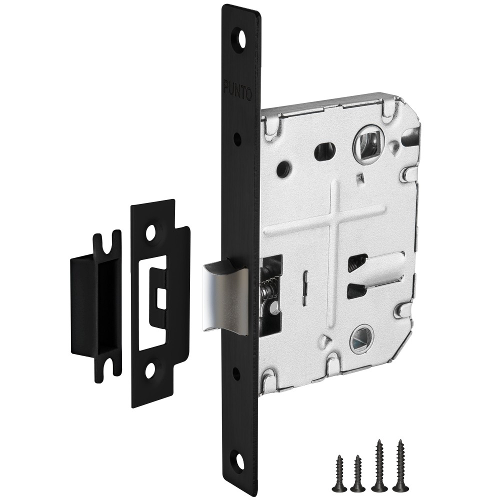 Защелка Punto (Пунто) врезная METL72-50 ( L72-50) BL черный 