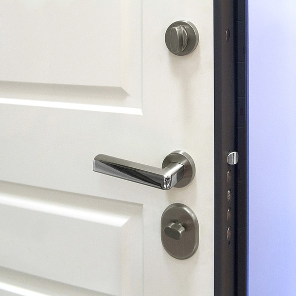 Декоративная накладка Armadillo (Армадилло) на цилиндр со штоком BK-DEC (ATC Protector 1) SN-3 Матовый никель 
