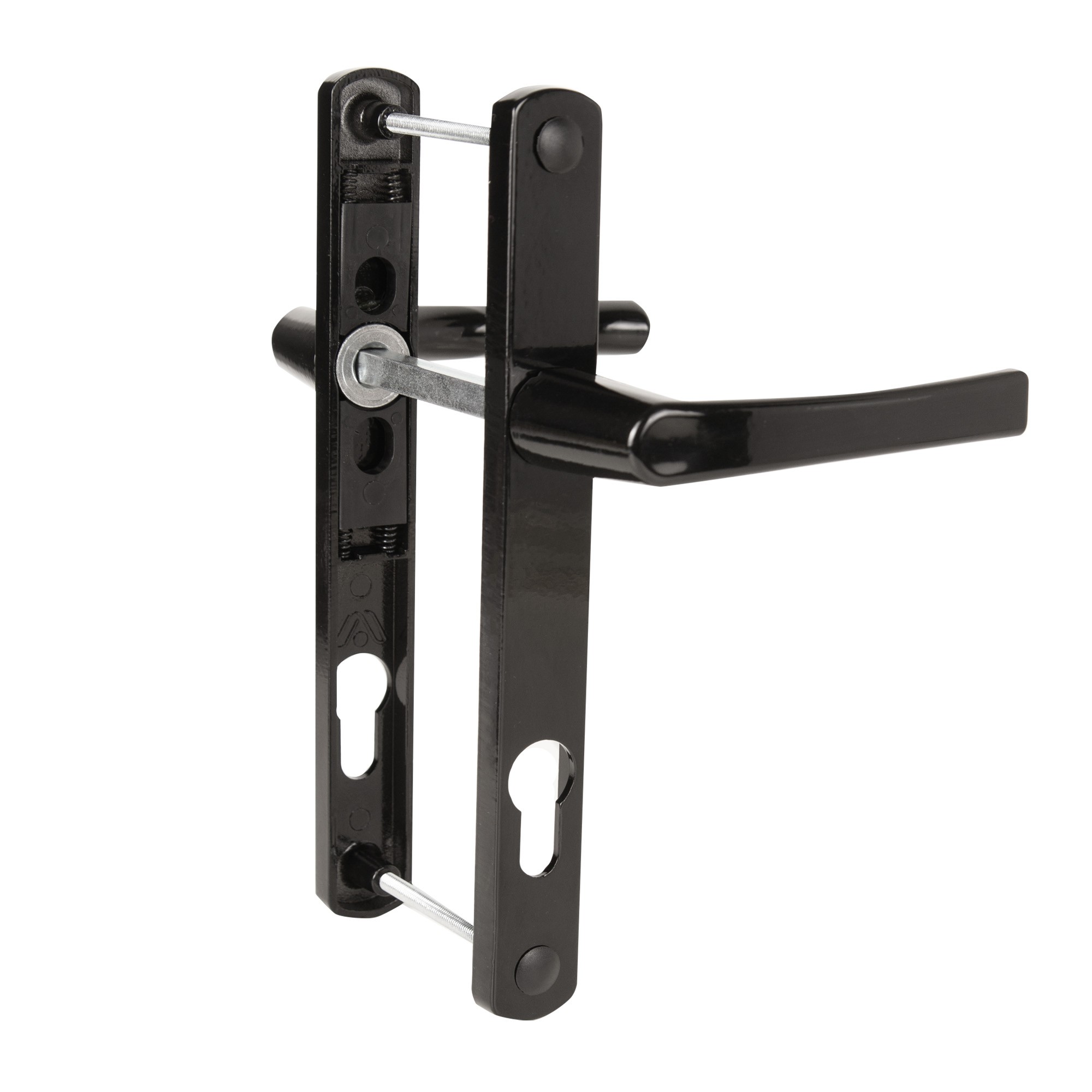 Ручка Punto (Пунто) на планке HANDLE.85.25.67-75 RAL 9005 черный 