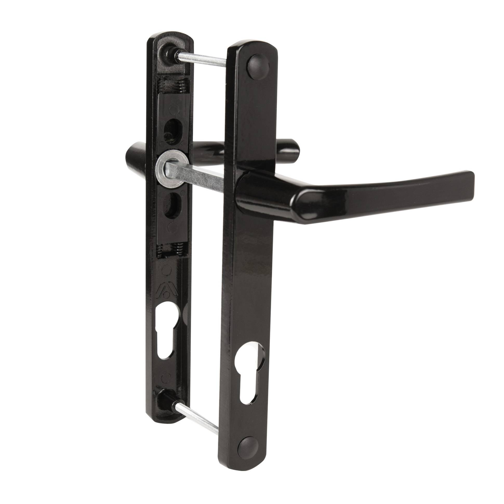 Ручка Punto (Пунто) на планке HANDLE.85.25.67-75 RAL 9005 черный 