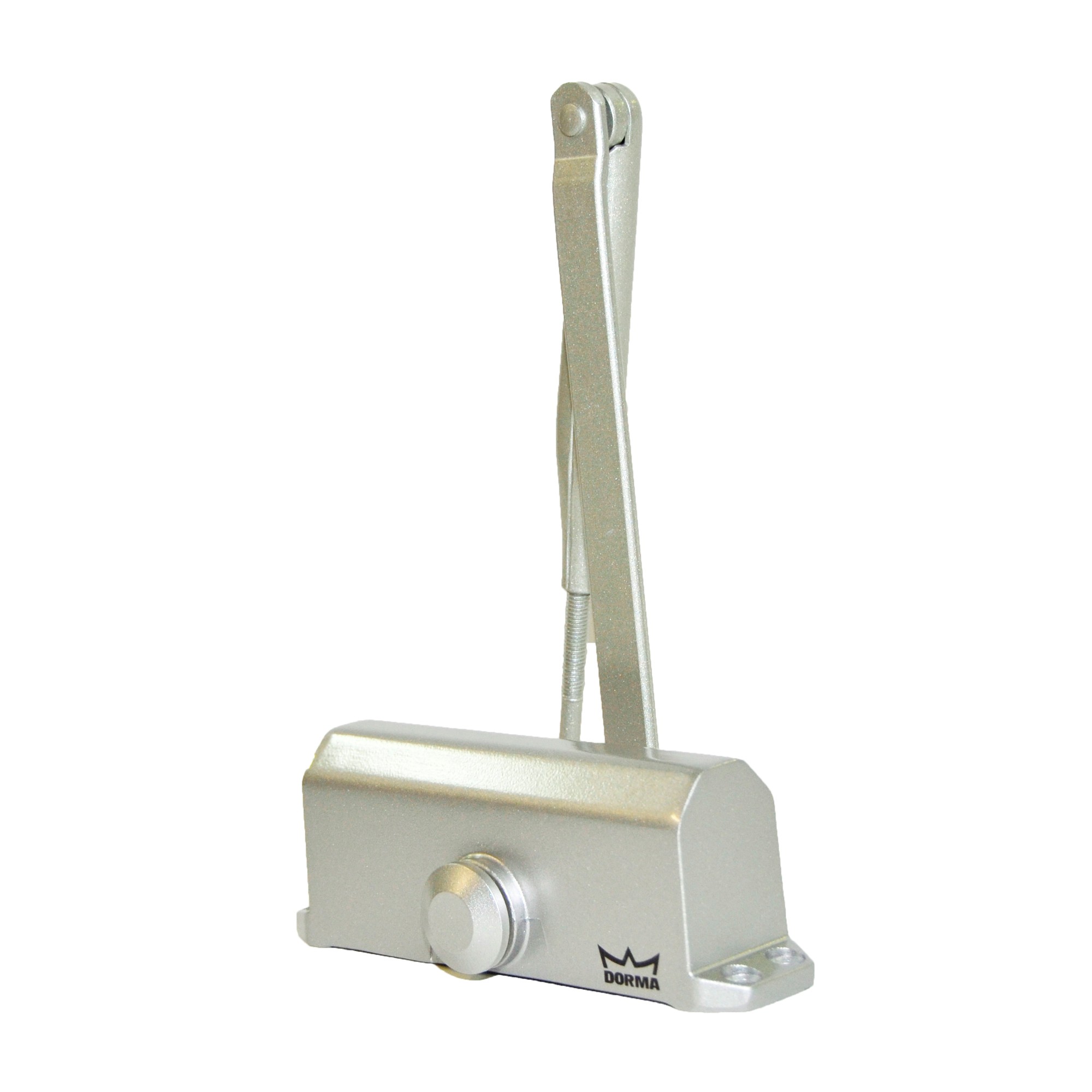 Доводчик Dorma (Дорма) дверной TS 77 EN3, с рычажной тягой, серый 