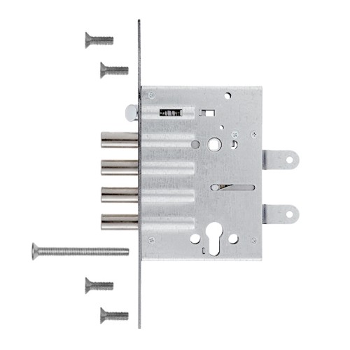 Корпус Crit-M (Крит-М) врезного замка с защёлкой ЗВ-7РК-005-Хп /00014/ 