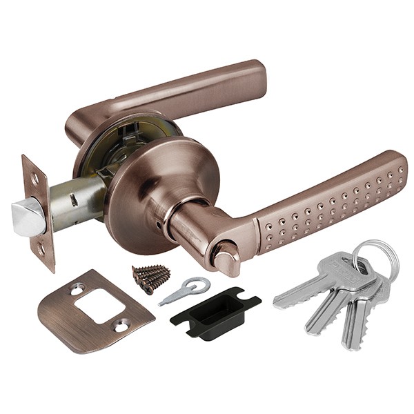 Ручка Punto (Пунто) защелка DK626 AC-ET (6026 AC-E) (кл./фик.) медь 