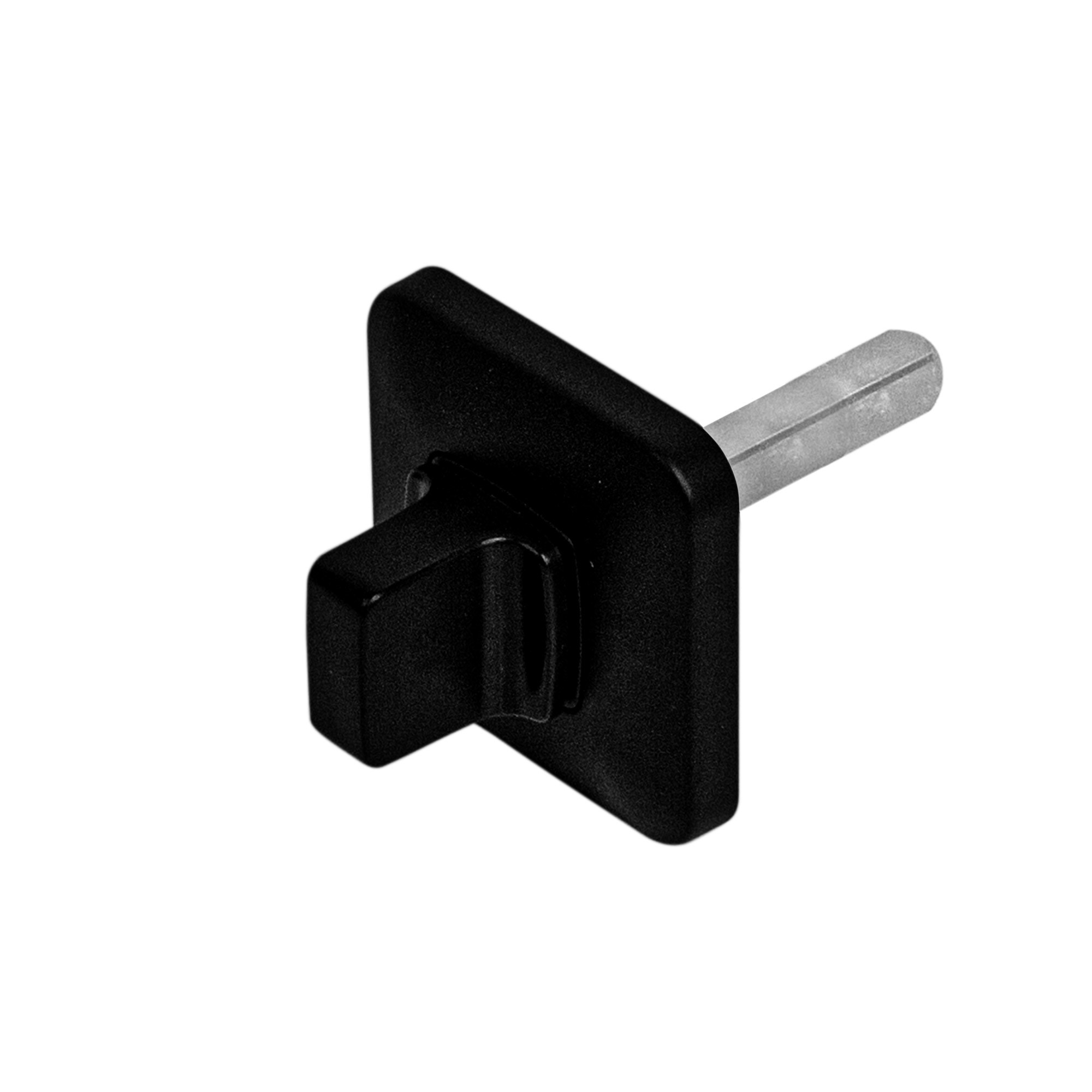 Ручка Ajax (Аякс) поворотная BKW8x75.K.MD50 BL-24 черный Ручка Ajax (Аякс) поворотная BKW8x75.K.MD50 BL-24 черный