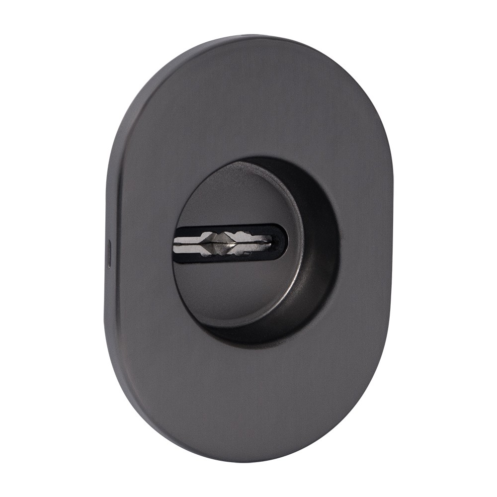 Накладка Fuaro (Фуаро) на сувальдный замок ESC.S-auto.RLR/U/R.477 GR-23 графит (1шт.) 